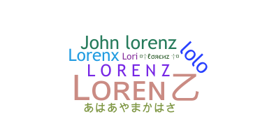 Nickname - Lorenz