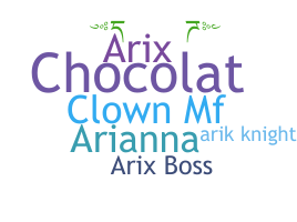 Nickname - ArIx
