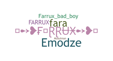 Nickname - Farrux