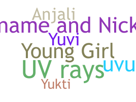 Nickname - Yuvika
