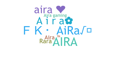 Nickname - Aira