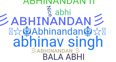 Nickname - Abhinandan