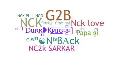 Nickname - Nck