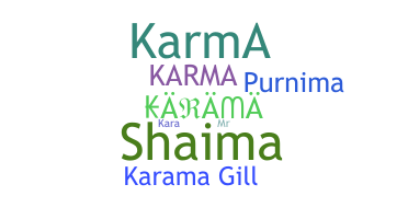Nickname - Karama