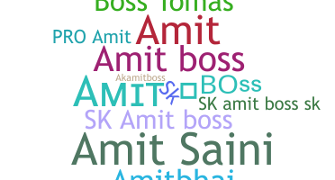 Nickname - Amitboss