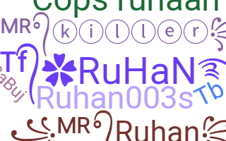 Nickname - ruhan