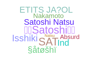 Nickname - Satoshi