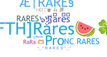 Nickname - Rares