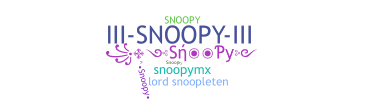 Nickname - Snoopy
