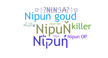 Nickname - Nipun