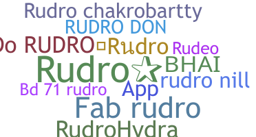 Nickname - Rudro