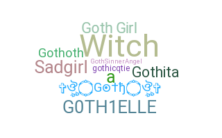 Nickname - Goth