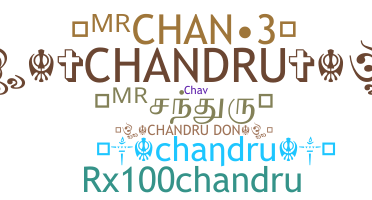 Nickname - Chandru