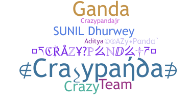 Nickname - CrazyPanda