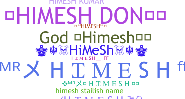 Nickname - Himesh