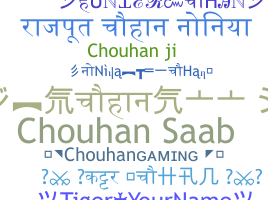 Nickname - Chouhan