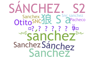 Nickname - Snchez