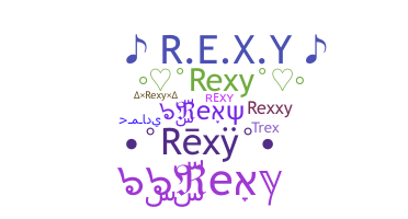 Nickname - Rexy