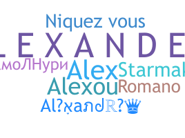 Nickname - Alexandre