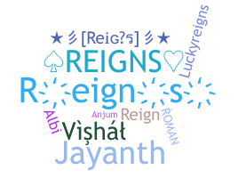 Nickname - Reigns