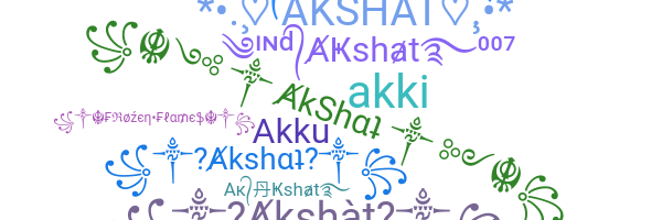 Nickname - akshat
