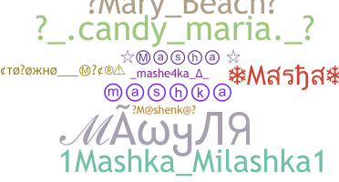Nickname - Masha