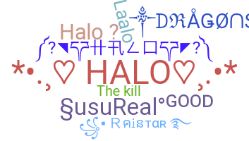 Nickname - Halo