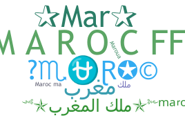 Nickname - Maroc