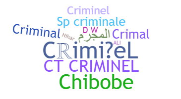 Nickname - CrimineL