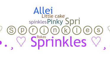 Nickname - Sprinkles
