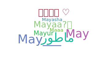Nickname - Mayaa