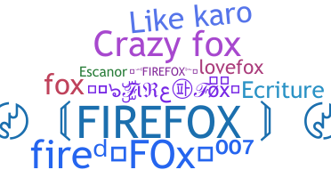 Nickname - Firefox