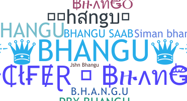 Nickname - Bhangu