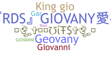 Nickname - Giovany