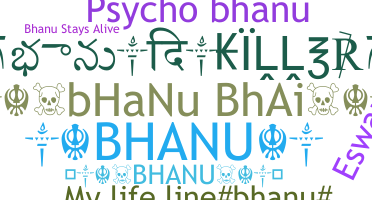Nickname - Bhanu