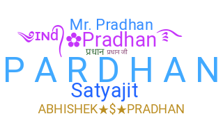 Nickname - Pradhan