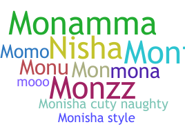Nickname - Monisha