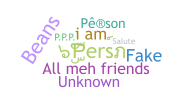 Nickname - Person