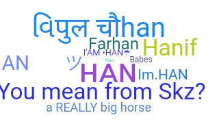 Nickname - Han