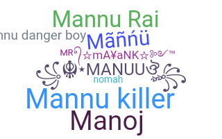 Nickname - Mannu