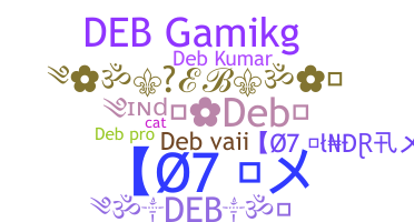 Nickname - Deb