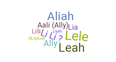 Nickname - Aaliyah