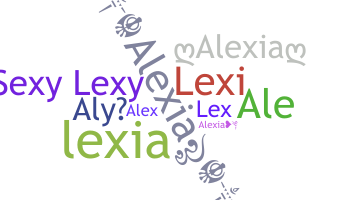 Nickname - Alexia