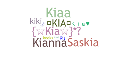 Nickname - Kia