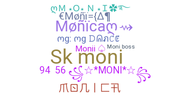 Nickname - moni
