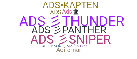 Nickname - AdS