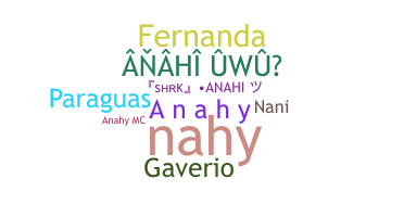 Nickname - Anahy