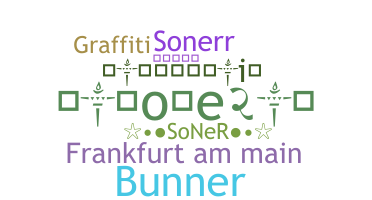 Nickname - Soner