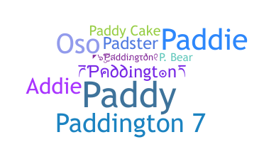 Nickname - Paddington