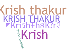 Nickname - KrishThakur
